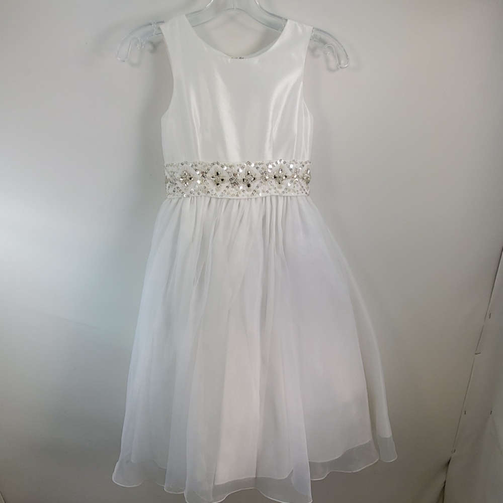 SWEETIE PIE COMMUNION FLOWER GIRL DRESS SIZE 7